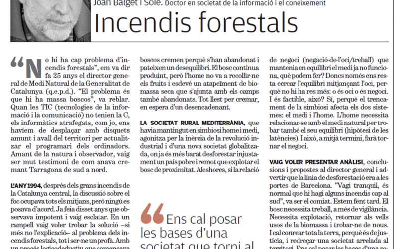 Incendis Forestals